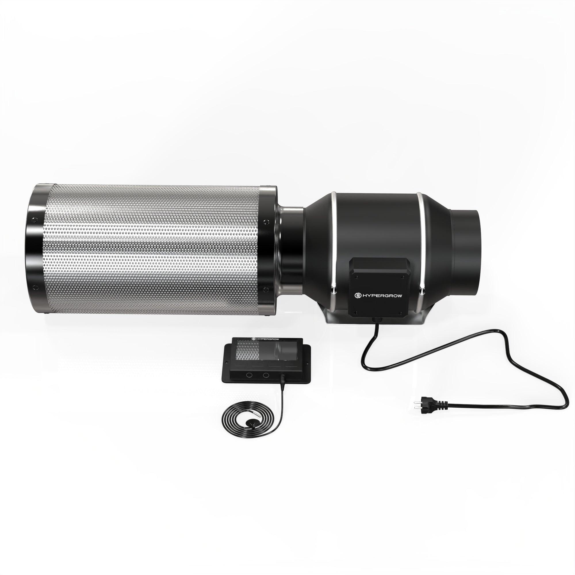 HYPERFAN SYSTEM Set 4 Zoll mit WLAN & APP Steuerung